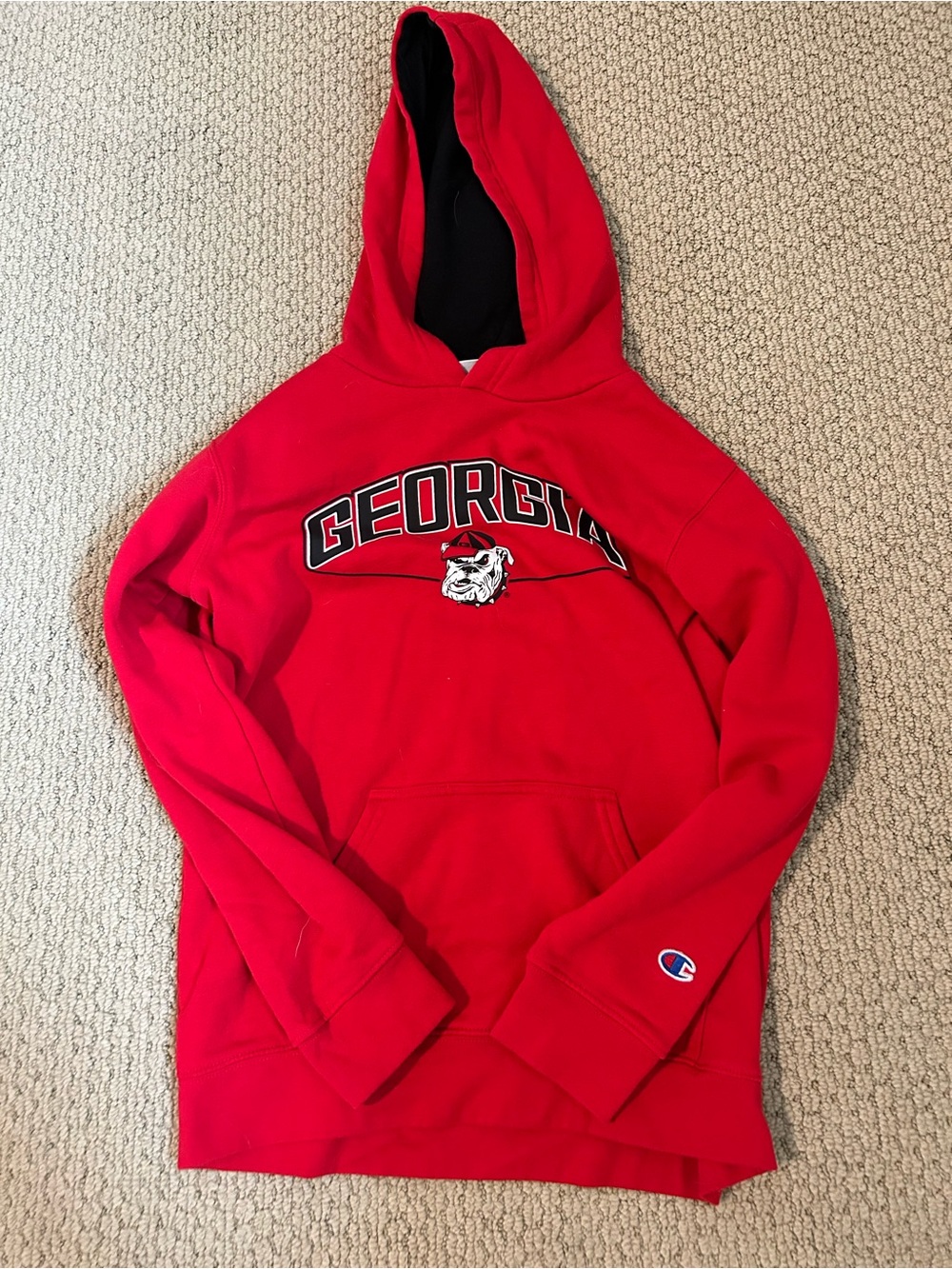 Kids Georgia bulldogs hoodie